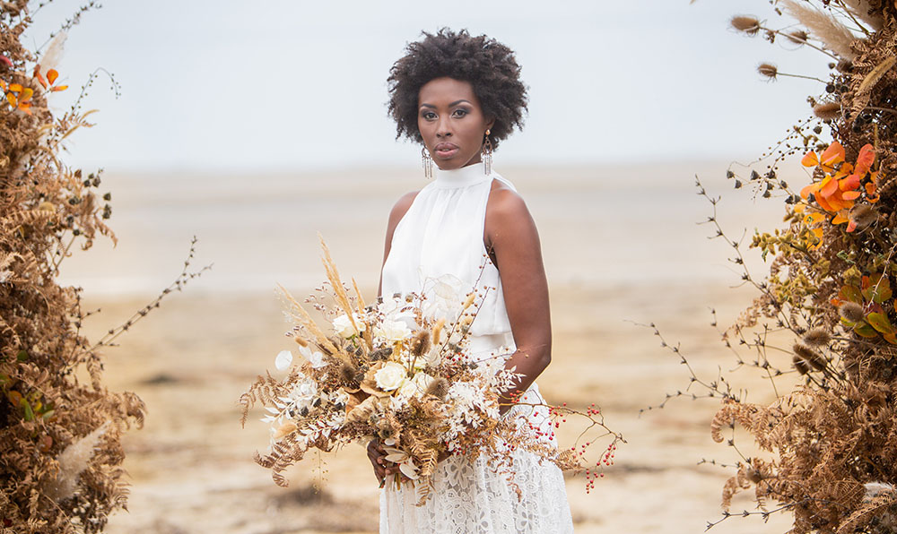 Herbstliche Fotoshootings am Strand