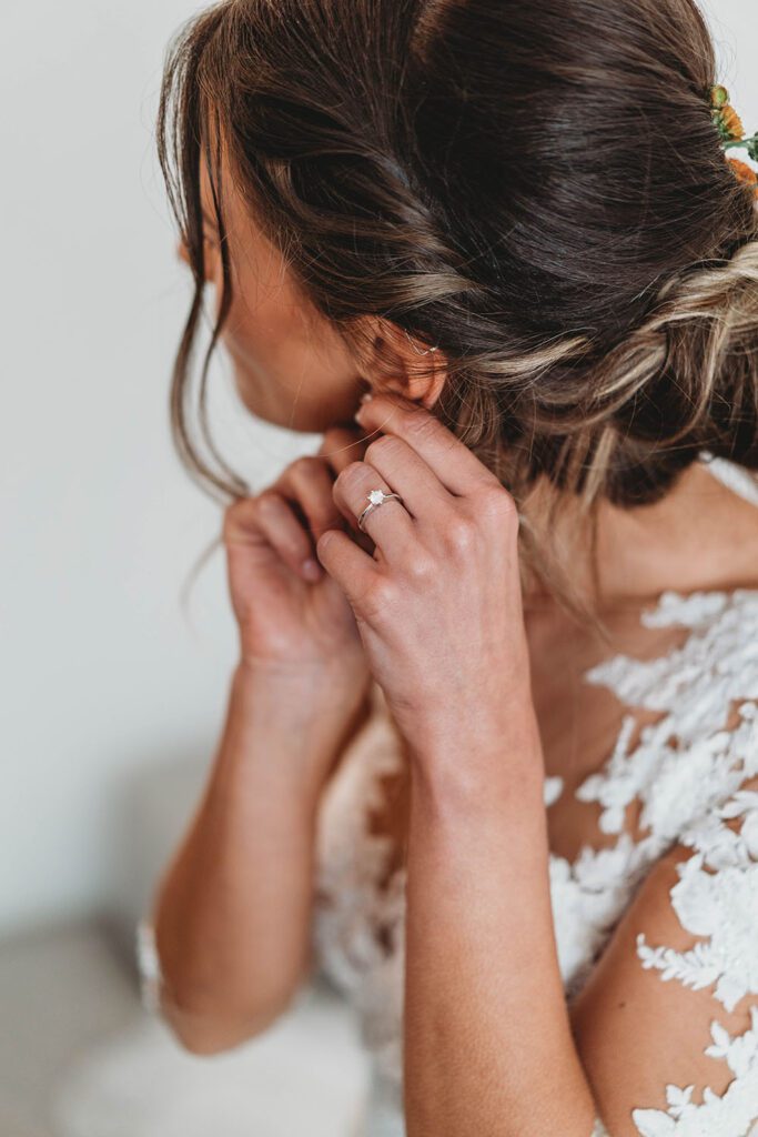 Preparativi a casa della sposa