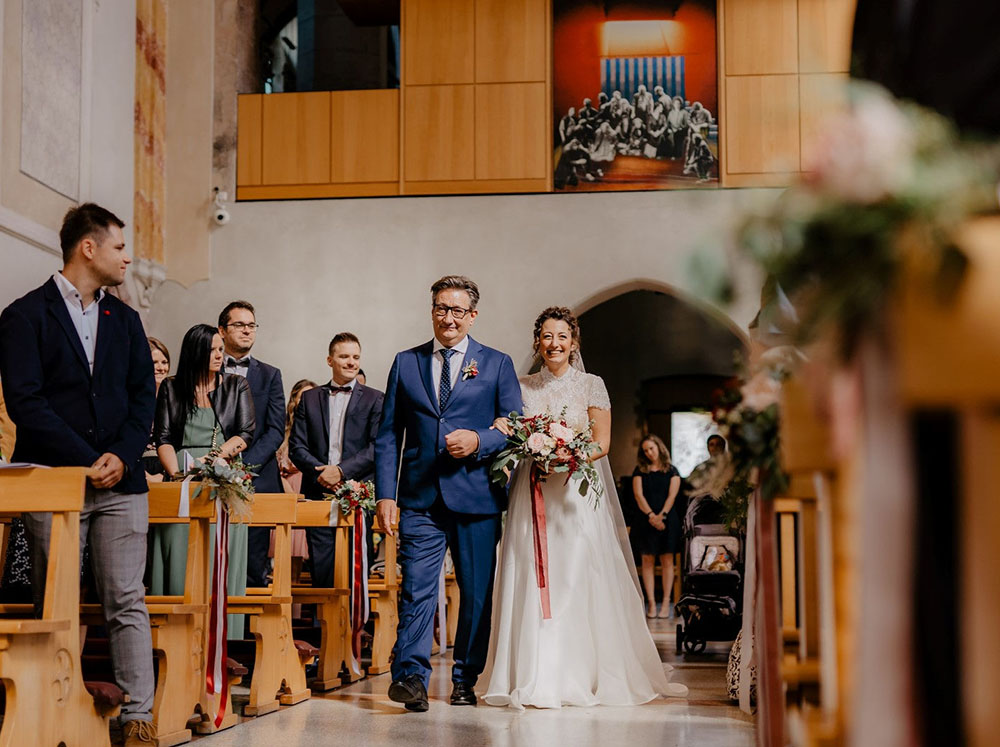 Ingresso della sposa in chiesa