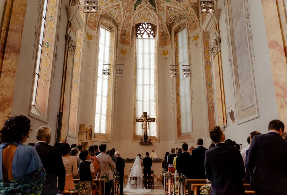 Matrimonio nella Vecchia Chiesa dei Francescani a Bolzano