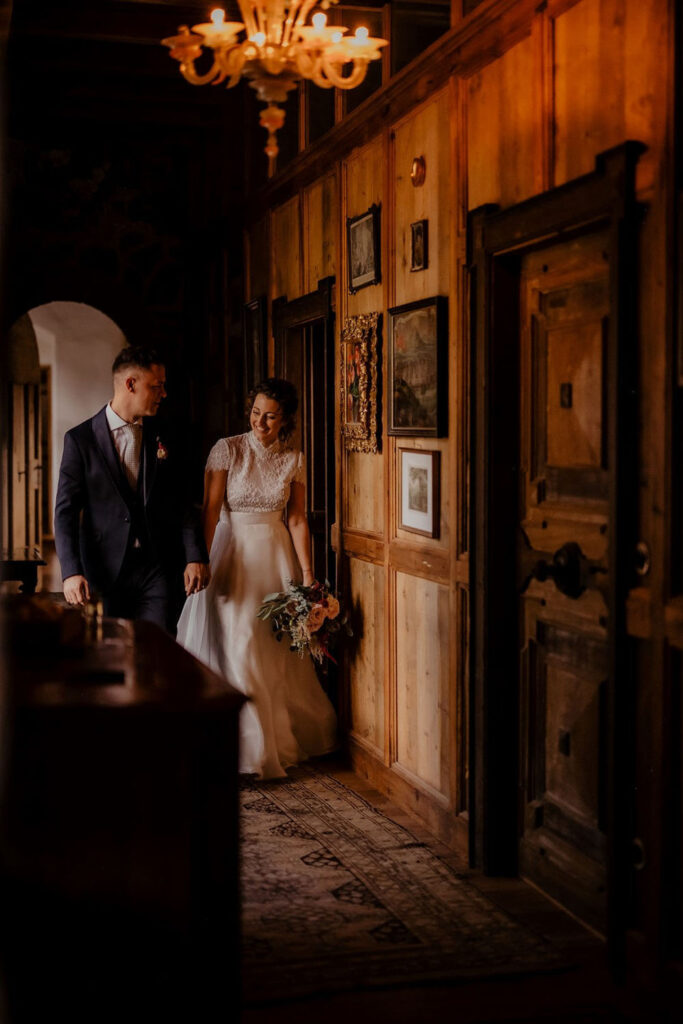 Gli sposi a Castel Vanga - Schloss Wangen Bellermont