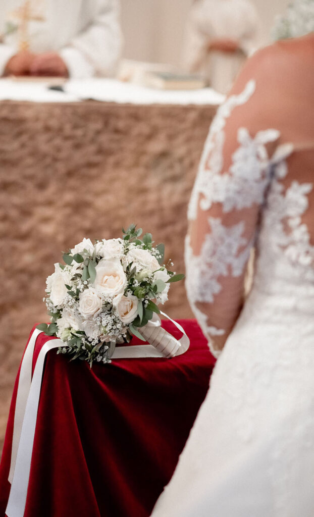 Matrimonio classico e romantico vicino a Bolzano fra i vigneti dell'Alto Adige