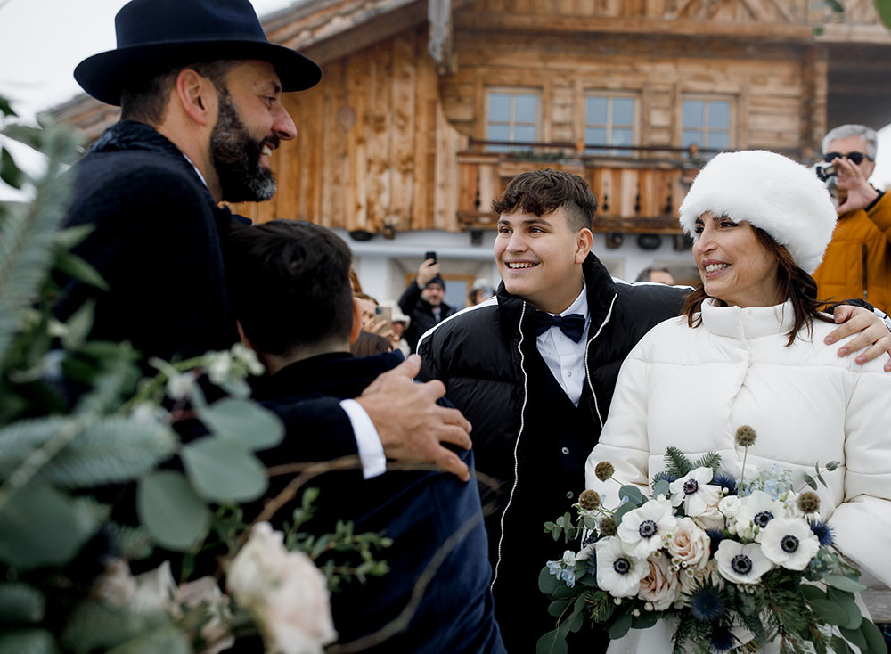 Matrimonio sulla neve in Alto Adige