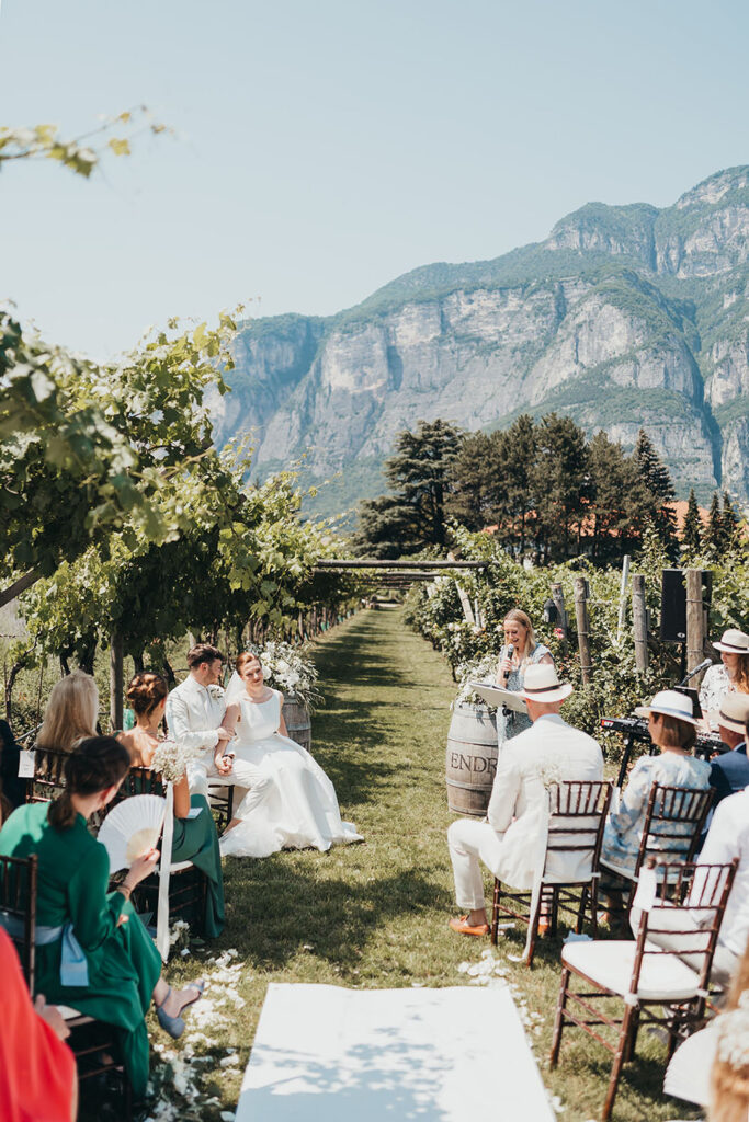 Matrimonio fra le vigne a Cantina Endrizzi