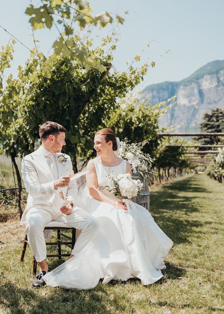Matrimonio fra le vigne a Cantina Endrizzi
