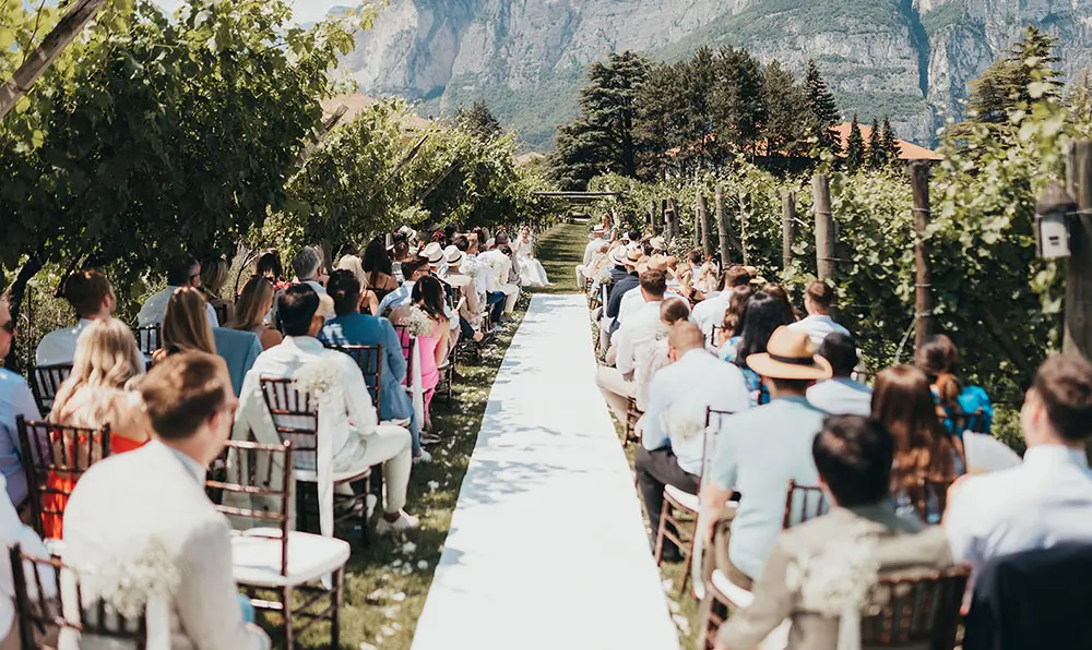 Matrimonio fra le vigne a Cantina Endrizzi