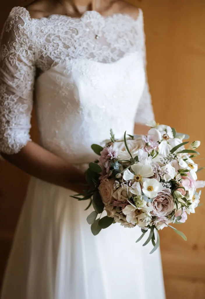 Bouquet da sposa classico e romantico