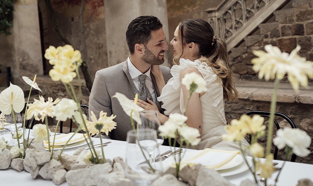 allestimenti floreali matrimonio Castel Freudenstein